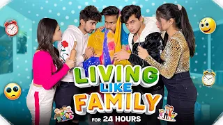 LIVING LIKE FAMILY FOR 24 HOURS 😍 | NITESH PASWAN