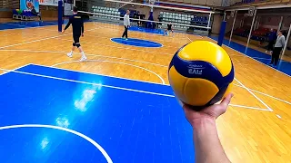 Volleyball First Person | Wing Spiker - Highlights | VC University (POV)