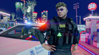 ECHTE HOMELAND POLIZISTEN im EINSATZ! | GTA 5 Real Life Online