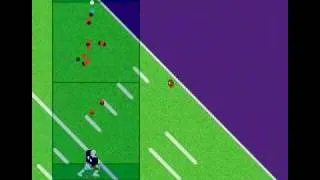 Super Play Action Football (SNES) - Disastrous Play