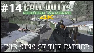 Call of Duty 4 Modern Warfare The Sins of The Father Mission 14 4K