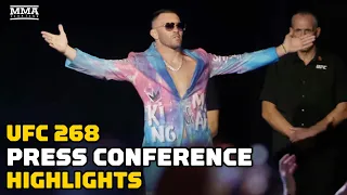 UFC 268 Press Conference Highlights - MMA Fighting