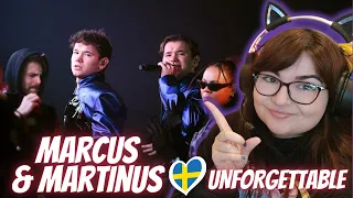 Marcus & Martinus - Unforgettable | Sweden 🇸🇪 Eurovision 2024 | SPANISH FAN REACTION