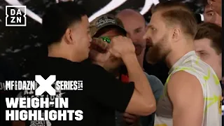 X-SERIES 014 WEIGH-IN HIGHLIGHTS