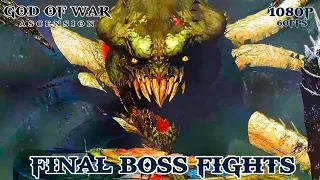 Tisiphone, Kraken & Alecto Final Boss Fight - God of War Ascension | Kratos Legacy.