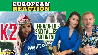 European Reaction on K2: How This Girl Walked to the World's 2nd Tallest Mountain | Eva zu Beck