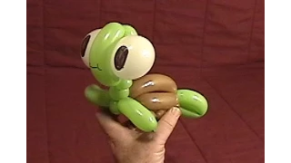 How to make a really cute balloon Tiny Turtle Squirt by Stretch the Balloon Dude