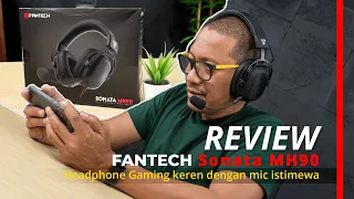 Headphone Gaming keren dengan mic istimewa (Review Fantech Sonata MH90) - English Subtitle