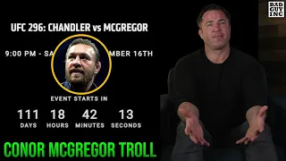 Conor McGregor trolling about December fight…