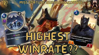 Scouts Somehow Has The BEST Win-rate Of The Patch ft Miss Fortune Quinn | Legends of Runeterra