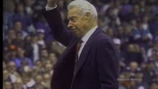 Joe DiMaggio Throws First Pitch as New York Yankees Defeat Boston Red Sox 4 - 3 (April 7, 1992)
