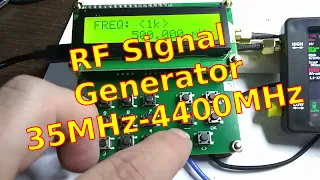 RF Signal Generator 35MHz-4400MHz