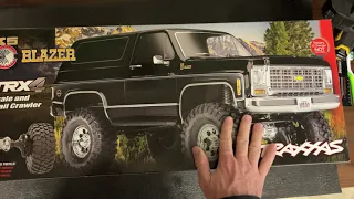 Unboxing the Traxxas TRX-4 1/10 Trail Crawler Truck w/'79 Chevrolet K5 Blazer Body (Black)