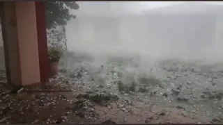 Hail Trashes Italy