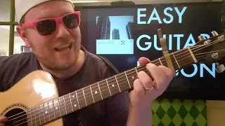 How To Play Jesus Christ 2005 God Bless America The 1975 // guitar lesson beginner tutorial easy