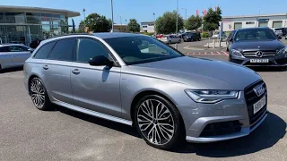 Audi A6 Avant 2018 (18 reg) 2.0 TDI ultra Black Edition Avant S Tronic (s/s) 5dr| Blackpool Automart