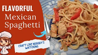 Flavorful Mexican Chicken Spaghetti