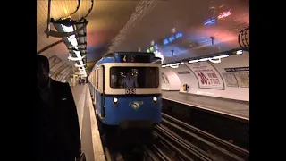 Le metro Parisien dans les années 90