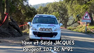 Rallye du Var 2022 - Peugeot 207 RC N°92 - Yann et Saïda JACQUES