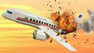 Real plane crash made from lego🛬🛫🛬💥FedEx Flight 80 from Lego