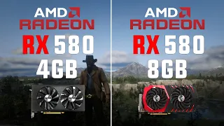 RX 580 8GB vs RX 580 4GB Test in 7 Games