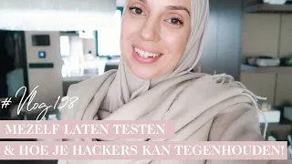 EEN BLOEDTEST & HOE HACKERS TEGEN TE HOUDEN | Vlog #198  | Delia Skin Master