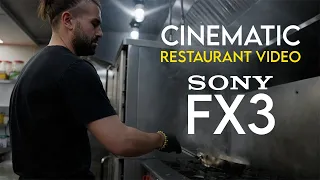 Sony FX3 - CINEMATIC RESTAURANT VIDEO - Tamron 28-75 f2.8 G2