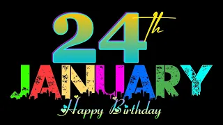 🌸24 January birthday status🥀 | 24 January happy birthday status😍 | 24 January birthday wishes❣️️