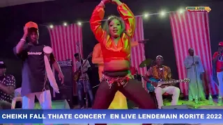 Cheikh fall Thiate concert en live Lendemain Korite 2022 A Louga Ak Borom Louga Tv tél 77 531 86 12