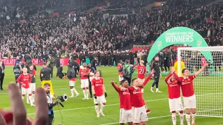 Take me home United road ❤️ | fans and players celebration