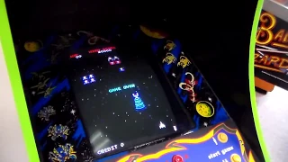 Original 1981 Galaga Coin Operated Arcade Machine - Not The Cardboard One, The REAL One!