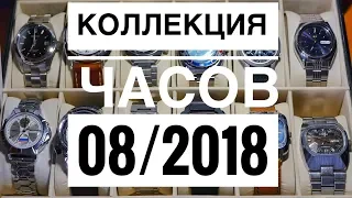 Моя коллекция часов на август 2018.