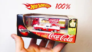 Hot Wheels 100% Coca Cola. Обзор- распак сета 164