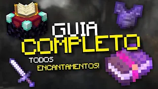 Guia RÁPIDO e COMPLETO de TODOS os ENCANTAMENTOS do Minecraft!