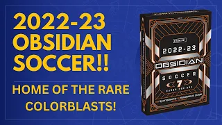 New Release! 2022-23 Obsidian Soccer Hobby Box Opening!