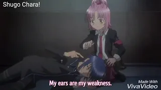 Shugo Chara! Ikuto & Amu funny moment