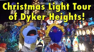 Dyker Heights Christmas Lights Displays 2017 in Brooklyn, New York City