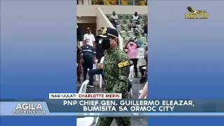 PNP chief Gen. Guillermo Eleazar, bumisita sa Ormoc City