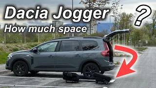 Dacia Jogger 7-seater 2023 Seat Arrange + Space PERSONAL EXPERIENCE