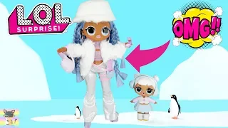 OMG LOL SURPRISE WINTER DISCO SNOWLICIOUS & LITTLE SISTER SNOW ANGEL DOLLS (TOY UNBOXING VIDEO)!