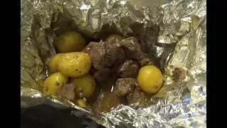 Garlic Steak and Potatoe Foil Packs