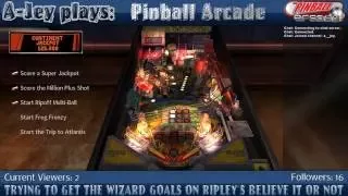 Pinball Arcade - Ripley's Believe It Or Not: Start the Trip to Atlantis (Wizard Goal)