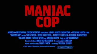 MANIAC COP [Vintage Theatrical Trailer - AGFA]