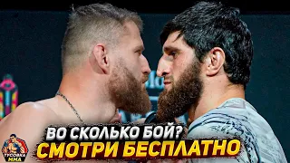Где и Во Сколько БЕСПЛАТНО смотреть бой Анкалаев - Блахович. Тейшейра НАЕХАЛ на Чимаева. UFC 282