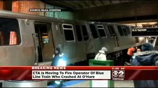 CTA Moves To Fire Operator In Blue Line Crash At O'Hare