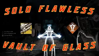 Solo Flawless Vault of Glass | Season of the Wish