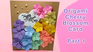 Mother's Day Magic: Origami Cherry Blossom Card Transformation! A Surprise that She'll Never Forget