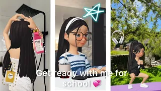 Get ready with me for school | ZEPETO Rp💞