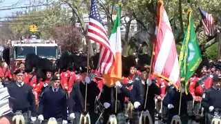 FDNY members, family, and friends gather for the funeral of Firefighter Timothy Klein.