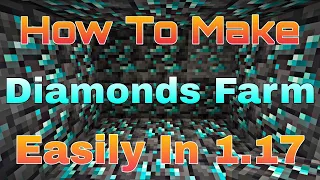 How to make diamond farm in minecraft easily get unlimited diamond automatic 💎 | By - Gamingistan |